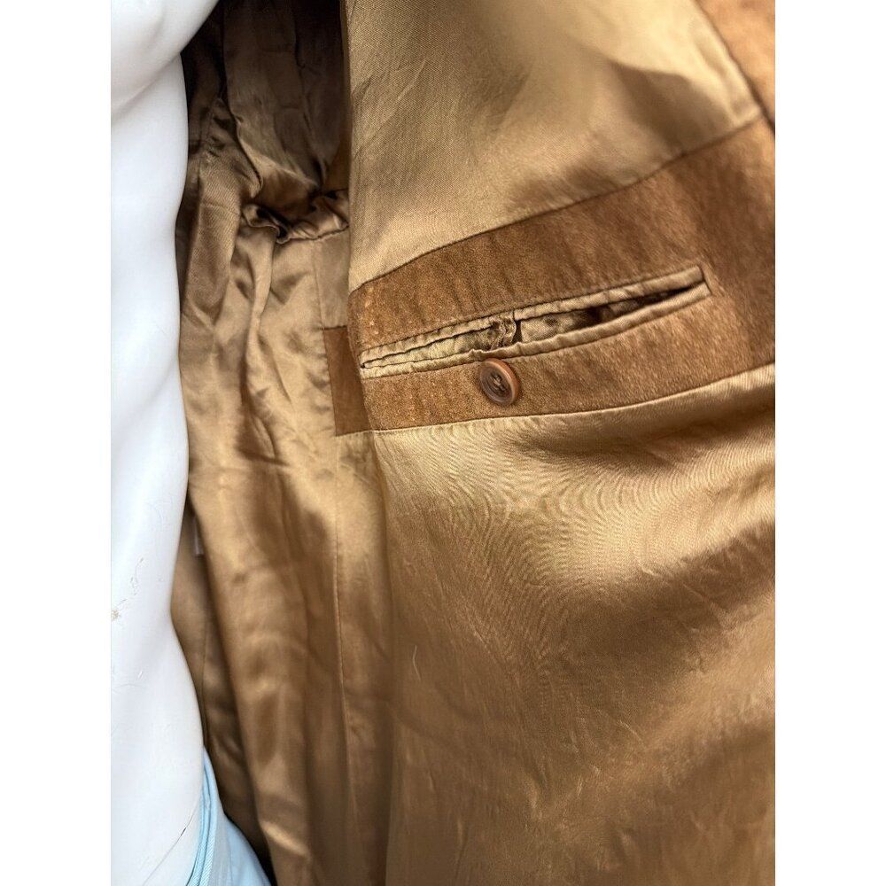 Vintage Scully Men’s Western Style Suede Leather Sportscoat Blazer Size 42 - Picture 15 of 16